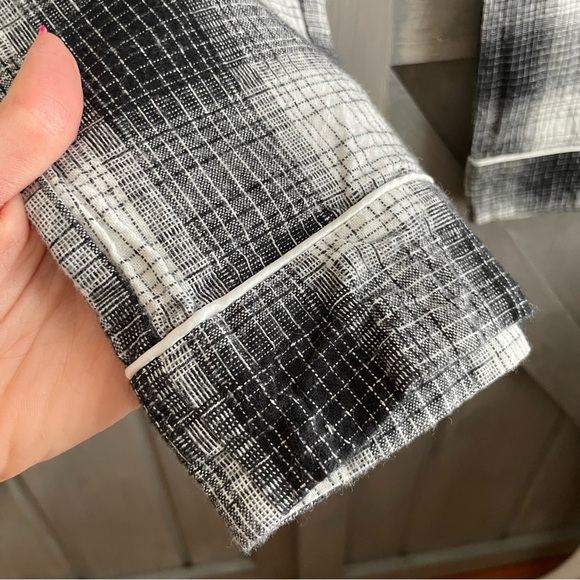 Pendleton Women’s Lounge‎ Pajama Pants black white plaid - Picture 2 of 7